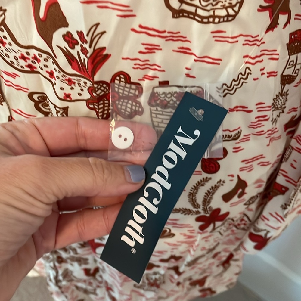 NWT Modcloth Western style shirt dress - Picture 5 of 11